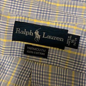 Ralph Lauren plaid button down